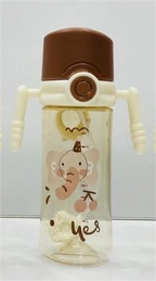 1058 Elephant PPSU Baby Transition Cup with Textured Anti-Slip Handles – 240ml
