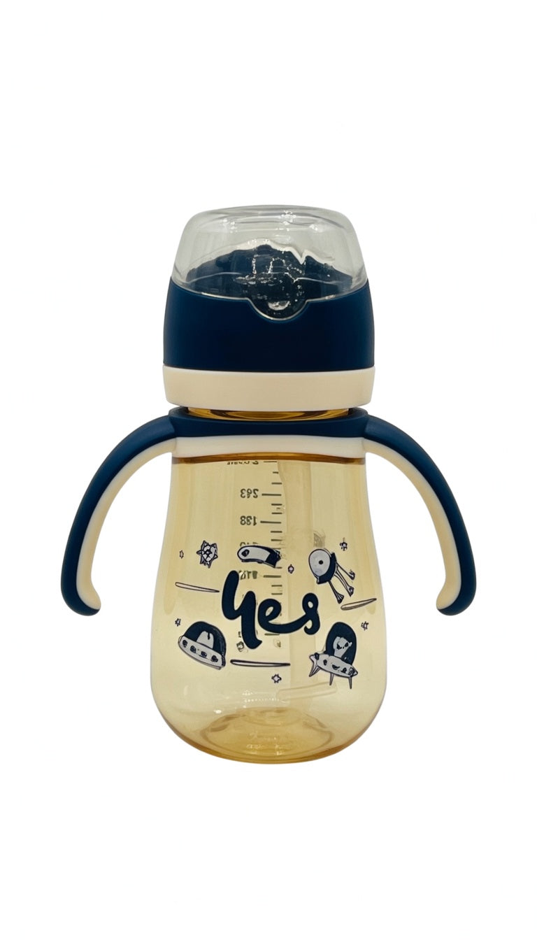 AZ 816 Space Rocket Baby Training Cup with Handles – 300ml PPSU (4 Colors)