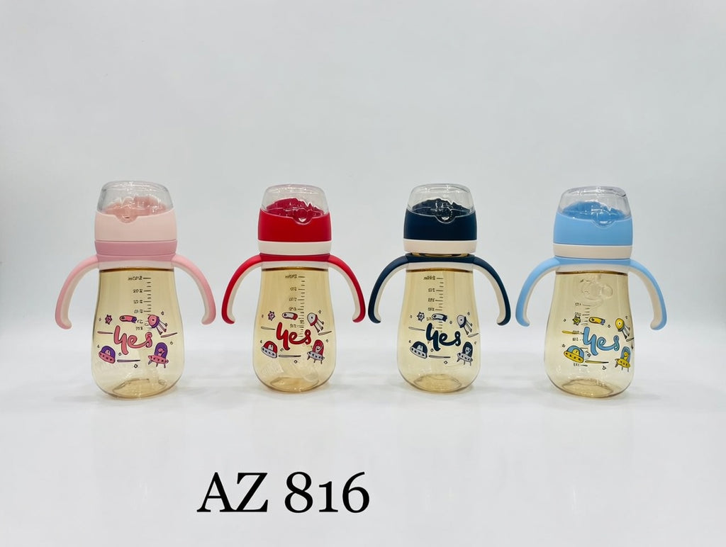 AZ 816 Space Rocket Baby Training Cup with Handles – 300ml PPSU (4 Colors)