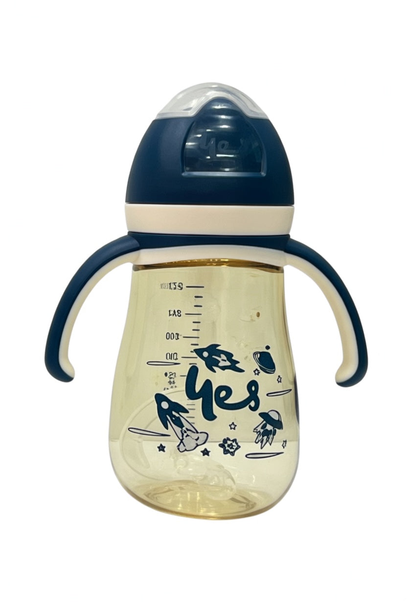 AZ 818 Space Rocket Baby Training Cup with Handles – 300ml