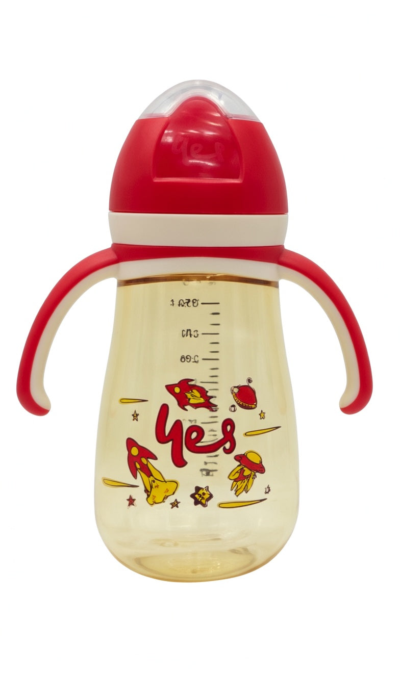 AZ 818 Space Rocket Baby Training Cup with Handles – 300ml