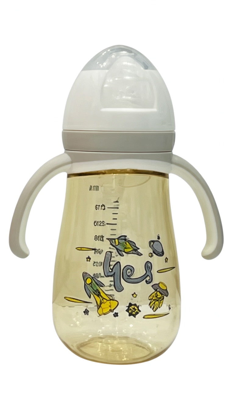 AZ 818 Space Rocket Baby Training Cup with Handles – 300ml