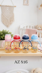 AZ 816 Space Rocket Baby Training Cup with Handles – 300ml PPSU (4 Colors)