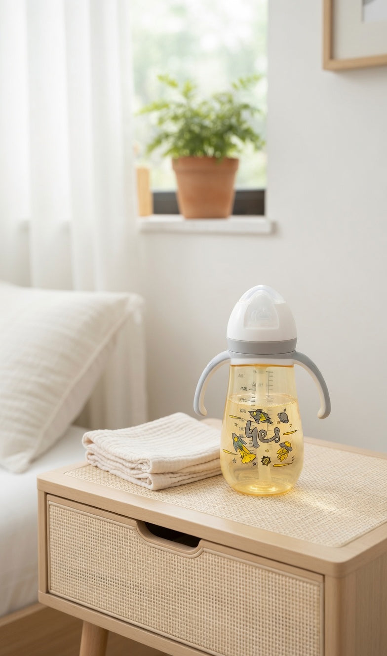 AZ 818 Space Rocket Baby Training Cup with Handles – 300ml