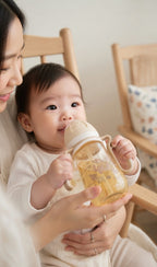 PPSU 1056 Bear Print Baby Bottle with Animal Spout Lid – 300ml (4 Colors)