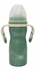 Meier Baby 2-in-1 Stainless Steel Vacuum Insulated Bottle – 240ml Growth Series 632