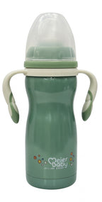 Meier Baby 2-in-1 Stainless Steel Vacuum Insulated Bottle – 240ml Growth Series 632